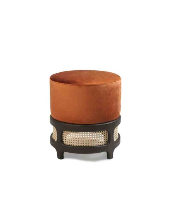 Buja Rattan Ottoman