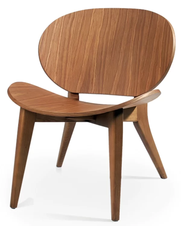 Curve Wood Lounge Chair