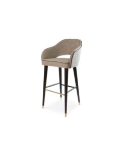 luxury midcentury barstool USA