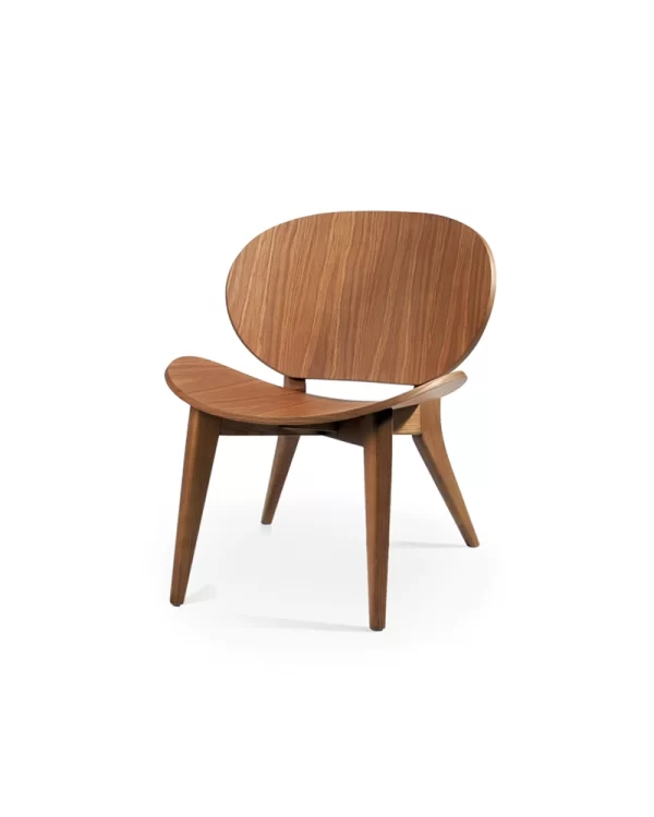 Curve Wood Lounge Chair