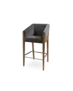 Harry Wood Barstool