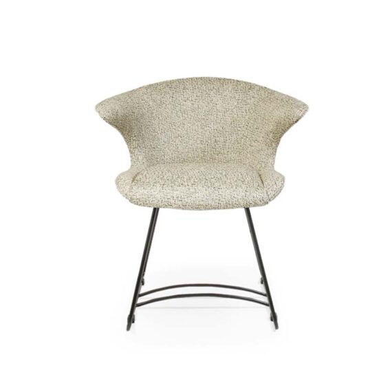 Lyvia Armchair Metal Base