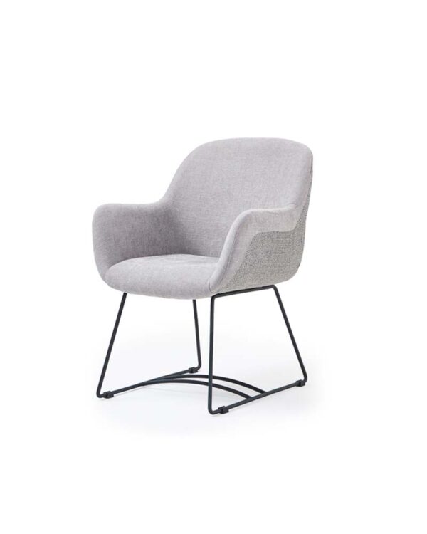 Samy Armchair Metal Base