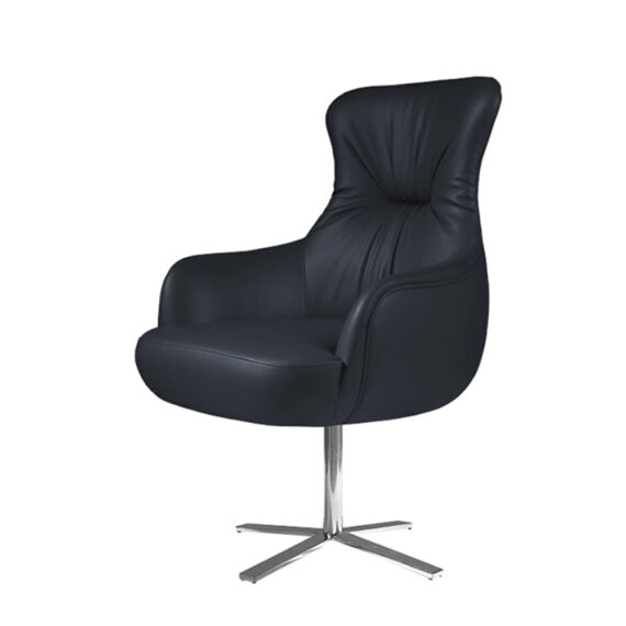 BACCO ARMCHAIR METAL BASE