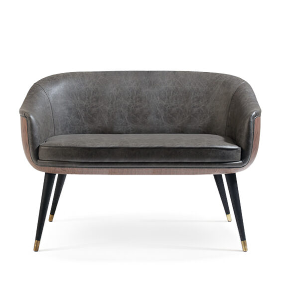 BUBBLE WOOD 2 SEATER SOFA