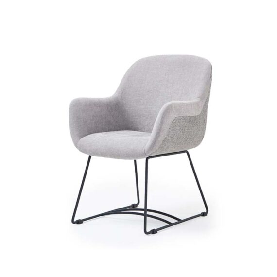 SAMY ARMCHAIR METAL BASE