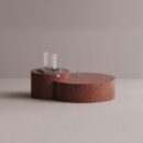 NUT CIRCULAR, MD - Maroon