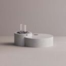 NUT CIRCULAR, MD - White