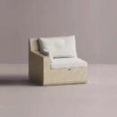 AION LEFT EDGE - Cream Plain White