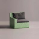 AION LEFT EDGE - Green Plain Anthracite