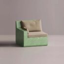 AION LEFT EDGE - Green Plain Beige