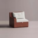 AION LEFT EDGE - Maroon Plain White