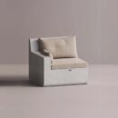 AION LEFT EDGE - White Plain Beige