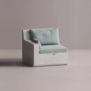 AION LEFT EDGE - White Plain Light Blue