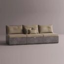 AION MODULE - Anthracite Plain Cream