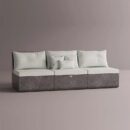 AION MODULE - Anthracite Plain White