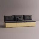 AION MODULE - Yellow Plain Anthracite