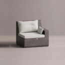 AION RIGHT EDGE - Anthracite Plain White