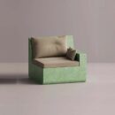 AION RIGHT EDGE - Green Plain Beige