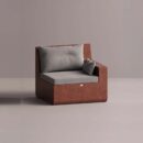 AION RIGHT EDGE - Maroon Plain Gray