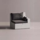 AION RIGHT EDGE - White Plain Anthracite