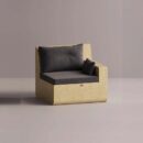 AION RIGHT EDGE - Yellow Plain Anthracite