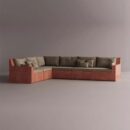 AION SECTIONAL - Red Plain Beige