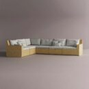 AION SECTIONAL - Yellow Plain White