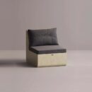 AION SINGLE - Cream Plain Anthracite