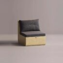 AION SINGLE - Yellow Plain Anthracite