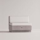 ANGELIA ARMLESS - Gray Plain White