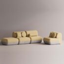 ELEKTRA SET - Gray Plain Mustard