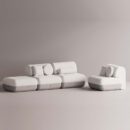 ELEKTRA SET - Gray Plain White