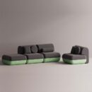 ELEKTRA SET - Green Plain Anthracite