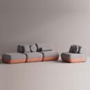 ELEKTRA SET - Red Plain Gray