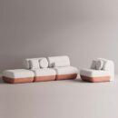 ELEKTRA SET - Red Plain White