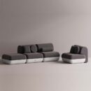 ELEKTRA SET - White Plain Anthracite