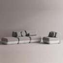 ELEKTRA SET - White Plain Gray