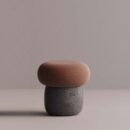 EOS STOOL - Anthracite Plain Terracotta