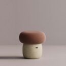 EOS STOOL - Cream Plain Terracotta