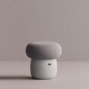 EOS STOOL - White Plain Gray