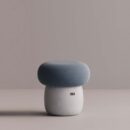 EOS STOOL - White Plain Slate
