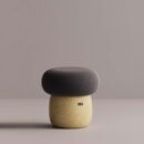 EOS STOOL - Yellow Plain Anthracite