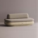 ESHU LOVESEAT - Cream Plain Beige