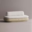ESHU LOVESEAT - Cream Plain White
