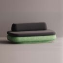 ESHU LOVESEAT - Green Plain Anthracite