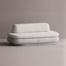 ESHU LOVESEAT - White Plain White