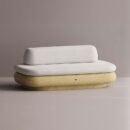 ESHU LOVESEAT - Yellow Plain White