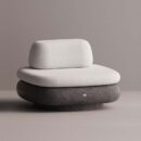 ESHU MODULE - Anthracite Plain White