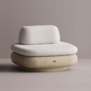 ESHU MODULE - Cream Plain White